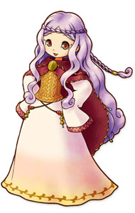 The sage. Looks like a loli, talks like an old crone