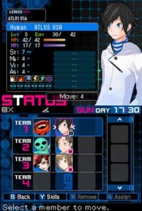 devil survivor character select