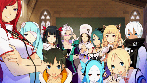 Conception:Ore no Kodomo wo Unde Kure(PSP/JPN) - Gameplay/Beginning