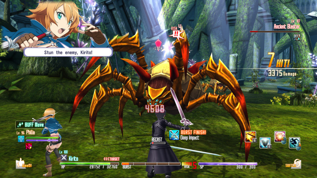 sword art online hollow fragment screenshot